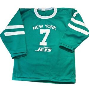 VTG Hutch NY JETS Youth Medium Sports Jersey T Shirt